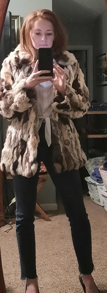 Vintage fur coat